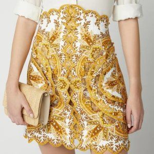 New Zippy Golden Mini skirt US 4